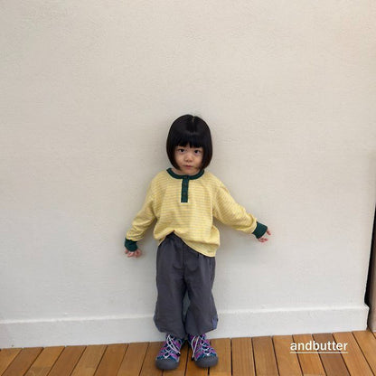 【予約】Side Line Jogger Pants / andbutter(S-JM)