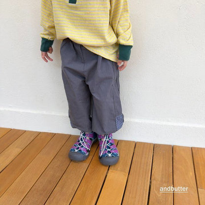 【予約】Side Line Jogger Pants / andbutter(S-JM)