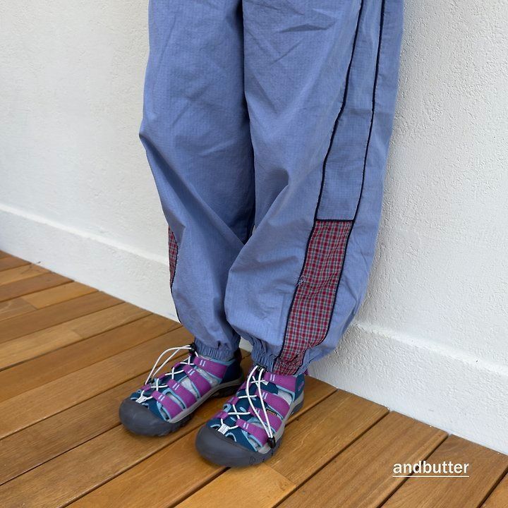 【予約】Side Line Jogger Pants / andbutter(S-JM)
