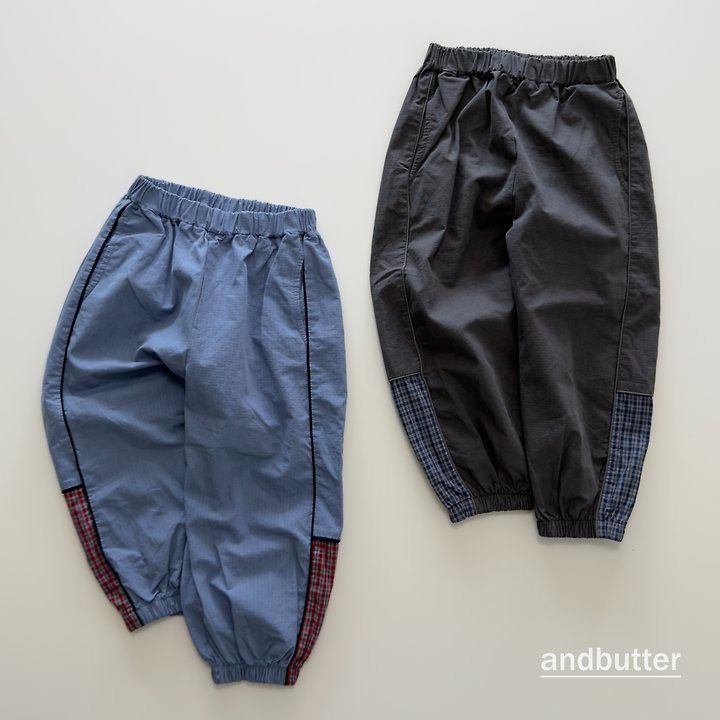 【予約】Side Line Jogger Pants / andbutter(S-JM)