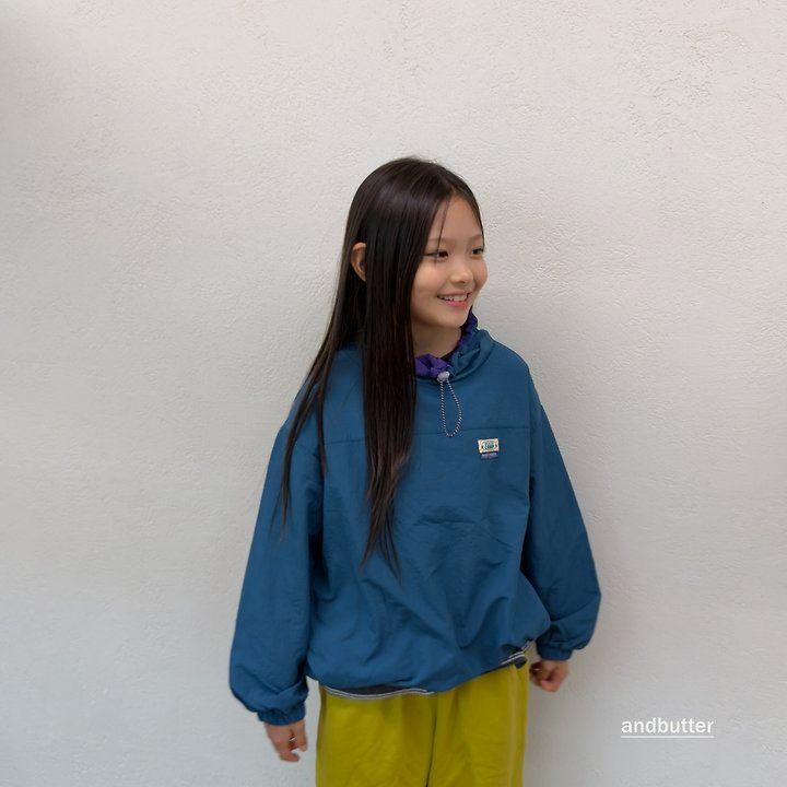 【予約】Color Neck Anorak / andbutter(S-JM)