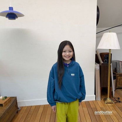 【予約】Color Neck Anorak / andbutter(S-JM)