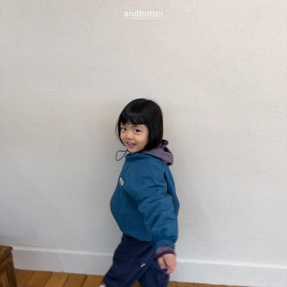 【予約】Color Neck Anorak / andbutter(S-JM)