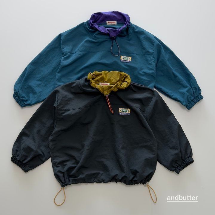 【予約】Color Neck Anorak / andbutter(S-JM)