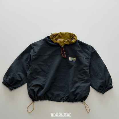 【予約】Color Neck Anorak / andbutter(S-JM)