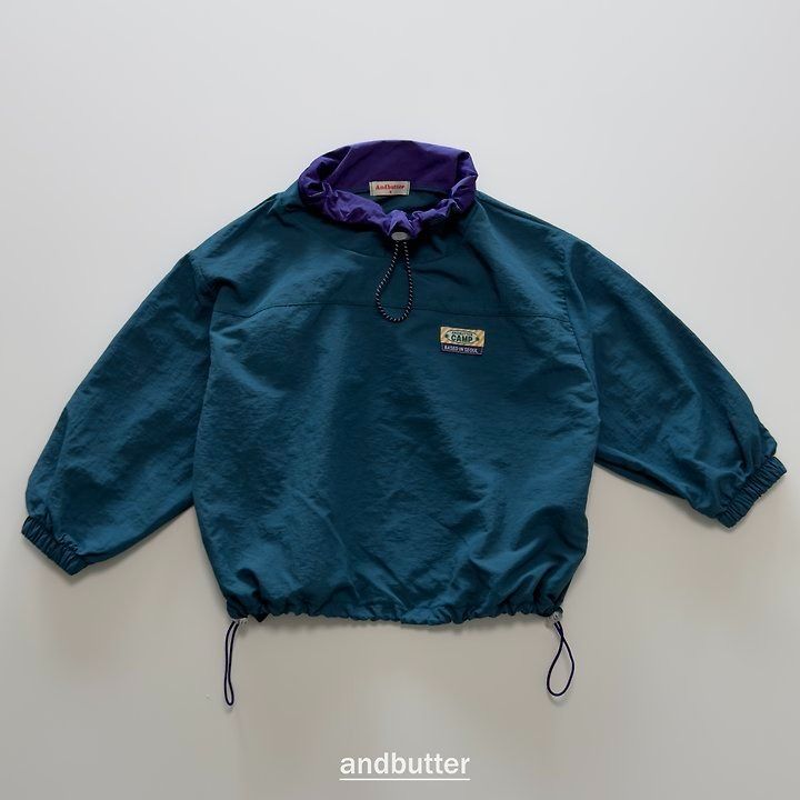 【予約】Color Neck Anorak / andbutter(S-JM)
