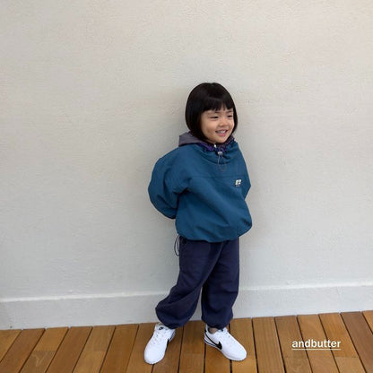 【予約】Mini Heart Jogger Pants / andbutter(S-JM)