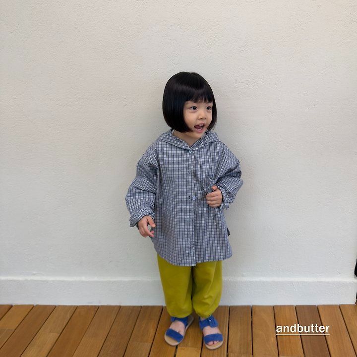 【予約】Mini Heart Jogger Pants / andbutter(S-JM)