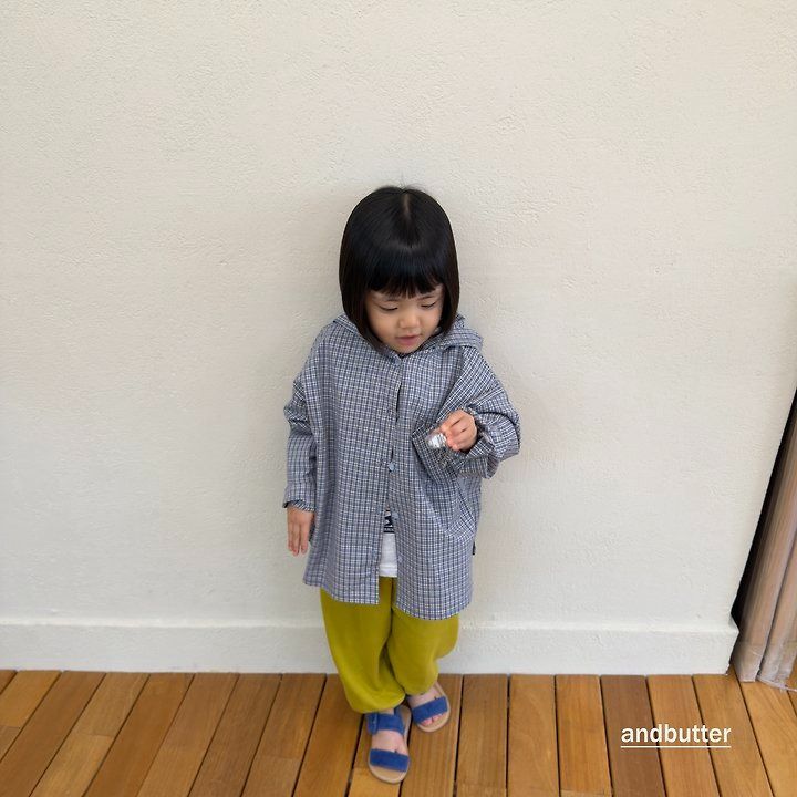 【予約】Mini Heart Jogger Pants / andbutter(S-JM)
