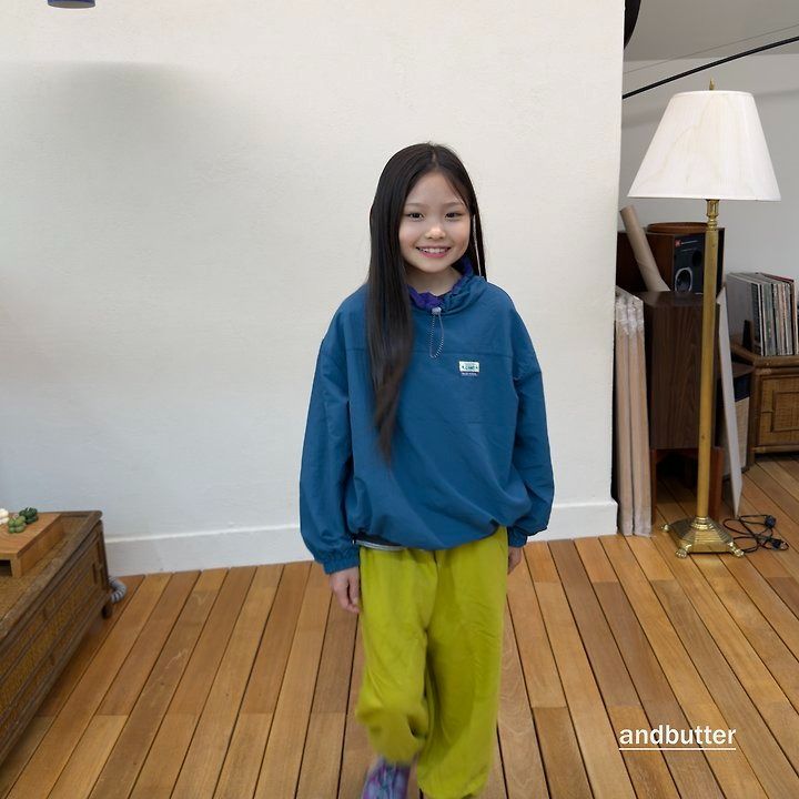 【予約】Mini Heart Jogger Pants / andbutter(S-JM)