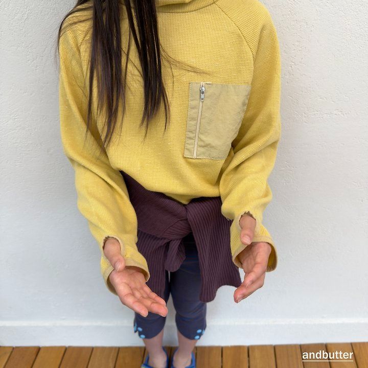 【予約】American Waffle Hoodie / andbutter(S-JM)