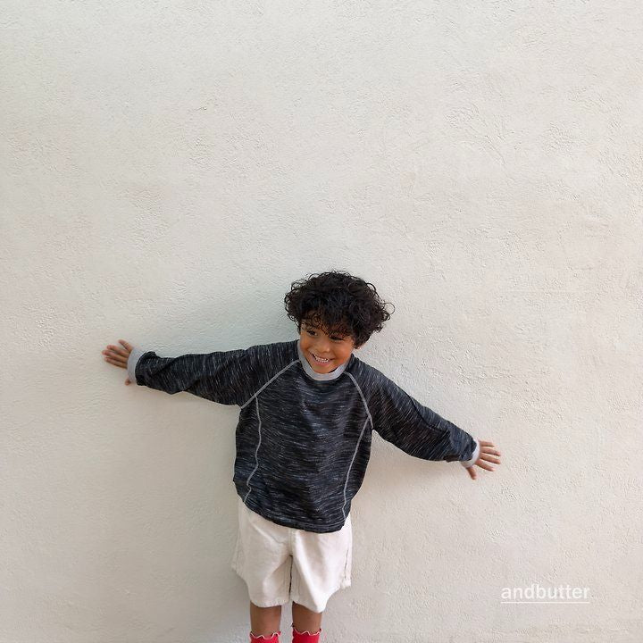 【予約】Slub Line T-Shirt / andbutter(S-JM)