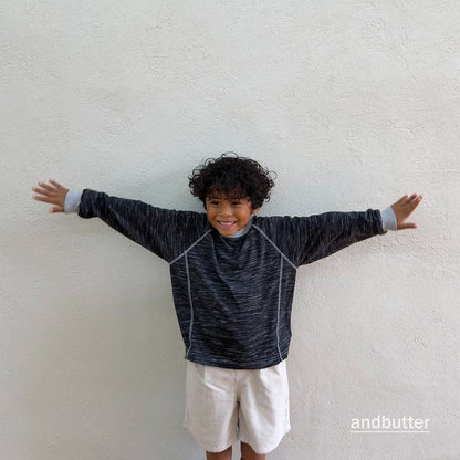 【予約】Slub Line T-Shirt / andbutter(S-JM)