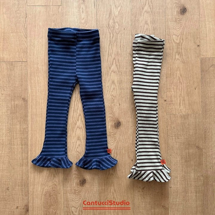 【予約】border leggings / cantucci studio(XS-XL)