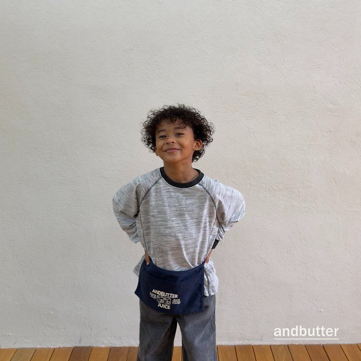 【予約】Slub Line T-Shirt / andbutter(S-JM)