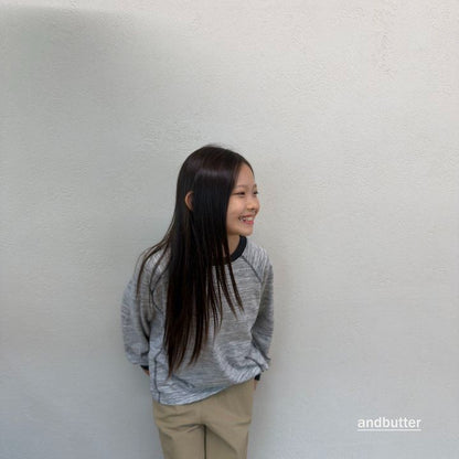 【予約】Slub Line T-Shirt / andbutter(S-JM)