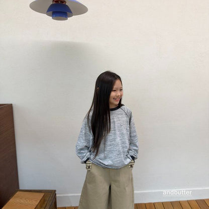 【予約】Slub Line T-Shirt / andbutter(S-JM)