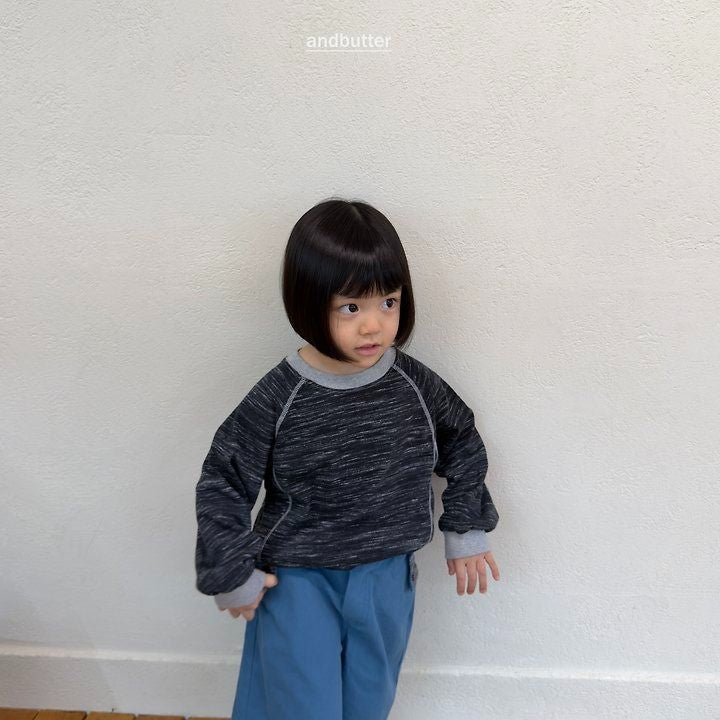 【予約】Slub Line T-Shirt / andbutter(S-JM)