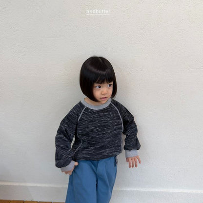 【予約】Slub Line T-Shirt / andbutter(S-JM)