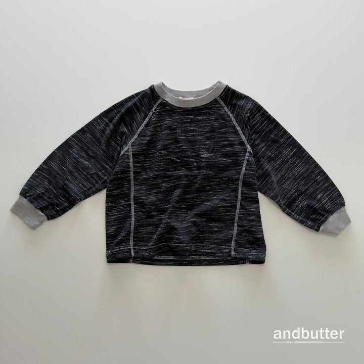 【予約】Slub Line T-Shirt / andbutter(S-JM)