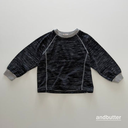 【予約】Slub Line T-Shirt / andbutter(S-JM)