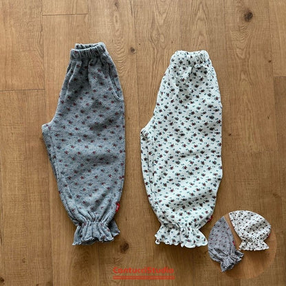 【予約】maribu flower pants / cantucci studio(XS-JS)