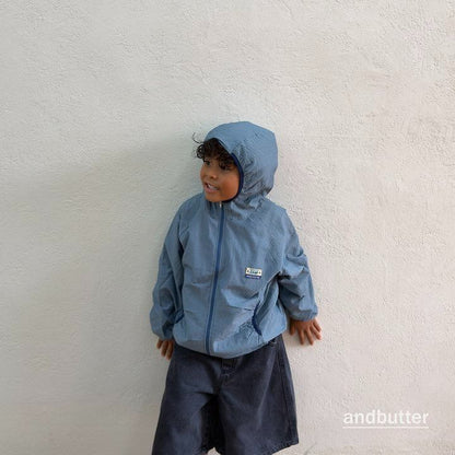 【予約】Stripe Windbreaker / andbutter(S-JM)