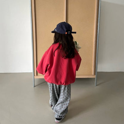 【予約】maribu flower pants / cantucci studio(XS-JS)