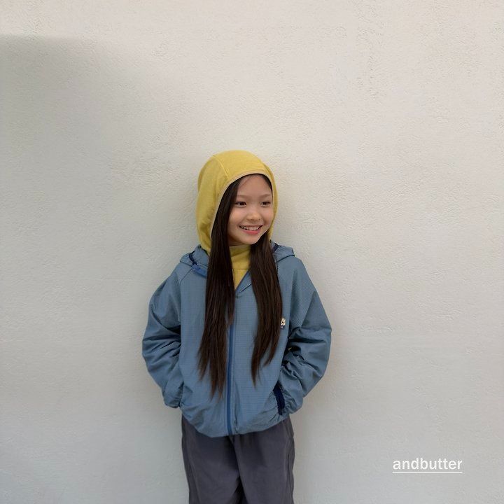 【予約】Stripe Windbreaker / andbutter(S-JM)