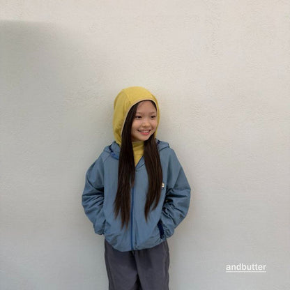 【予約】Stripe Windbreaker / andbutter(S-JM)