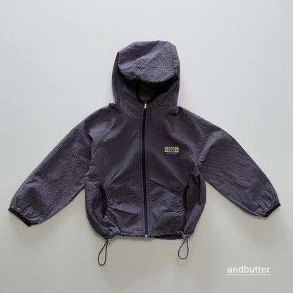 【予約】Stripe Windbreaker / andbutter(S-JM)