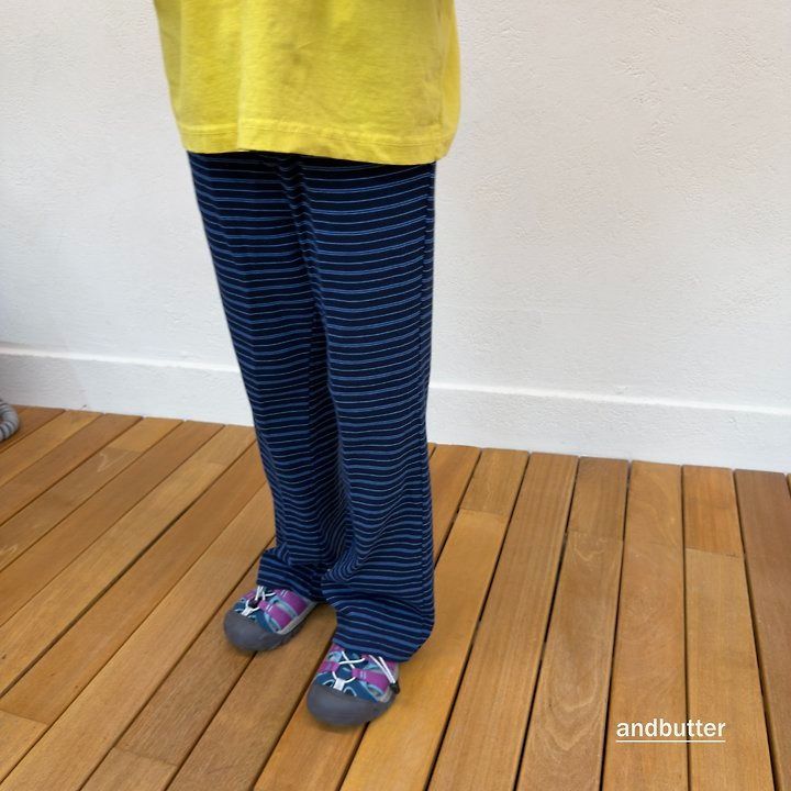 【予約】Button Flare Pants / andbutter(S-JM)