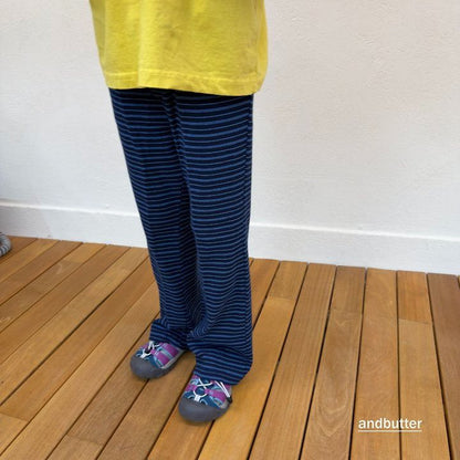 【予約】Button Flare Pants / andbutter(S-JM)