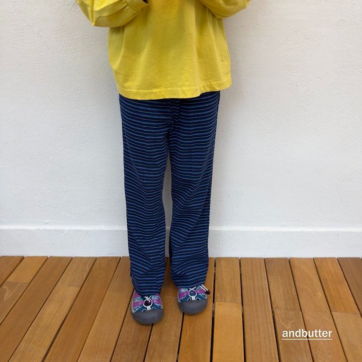 【予約】Button Flare Pants / andbutter(S-JM)