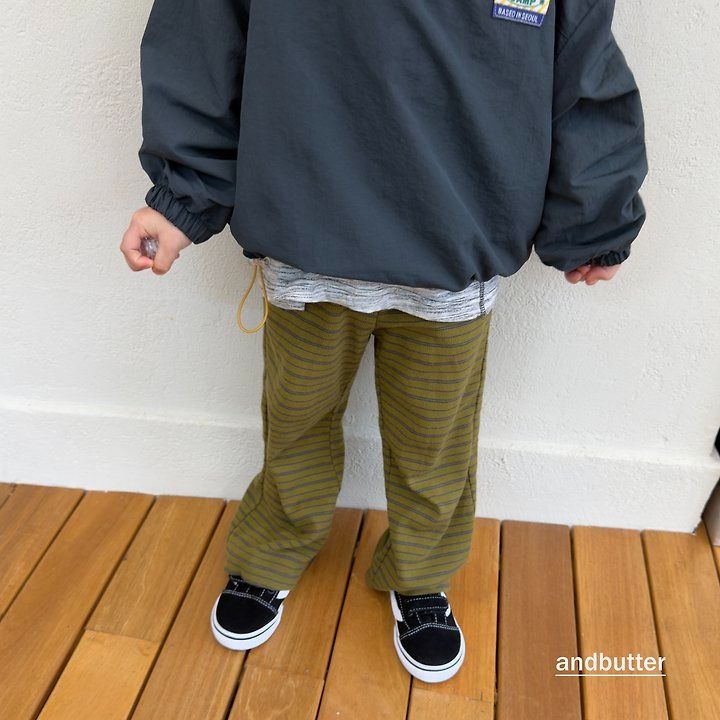 【予約】Button Flare Pants / andbutter(S-JM)