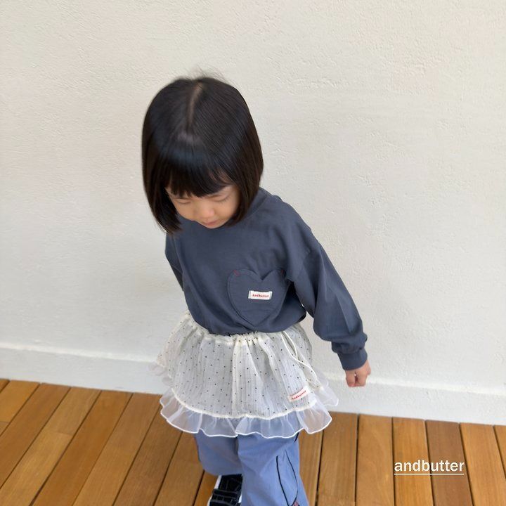 【予約】Autumn Pocket T-Shirt / andbutter(S-JM)