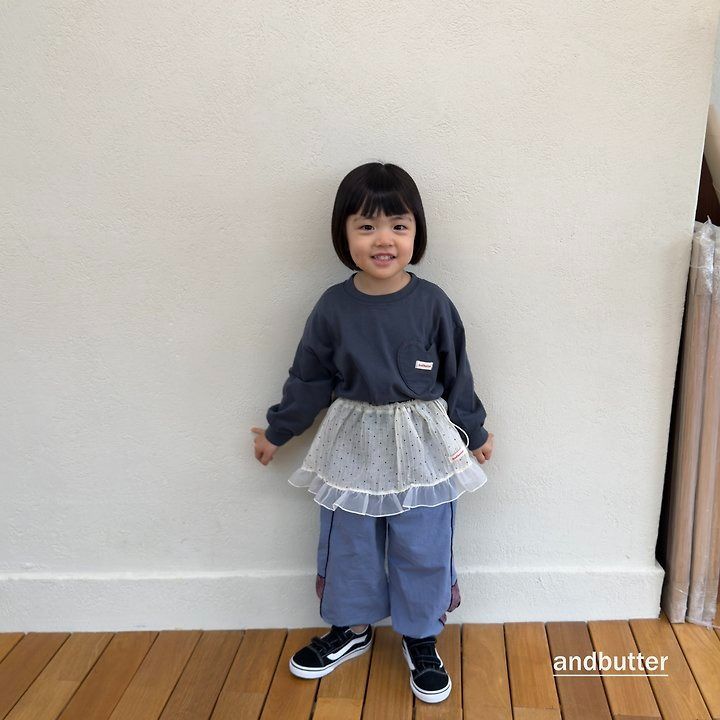 【予約】Autumn Pocket T-Shirt / andbutter(S-JM)