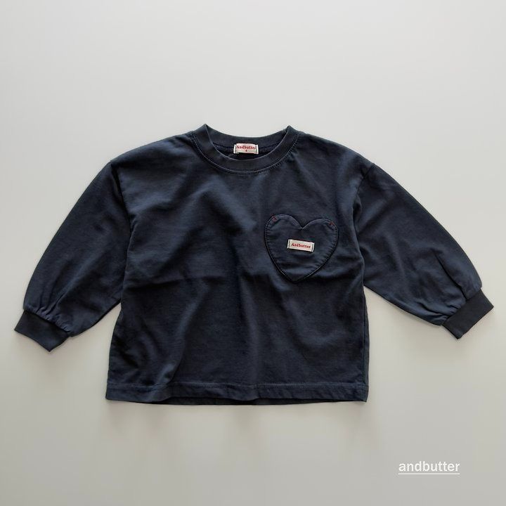 【予約】Autumn Pocket T-Shirt / andbutter(S-JM)