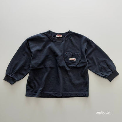 【予約】Autumn Pocket T-Shirt / andbutter(S-JM)