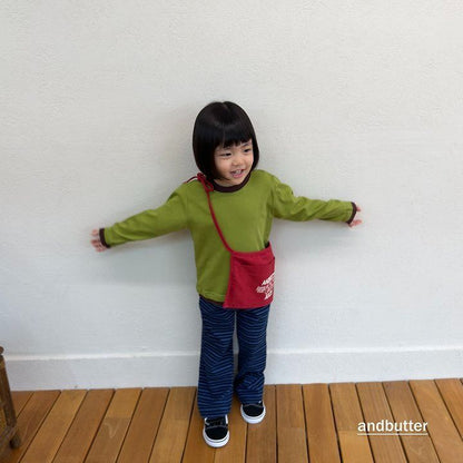 【予約】 Candy Color T-Shirt / andbutter(S-JM)