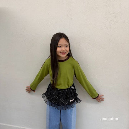 【予約】 Candy Color T-Shirt / andbutter(S-JM)