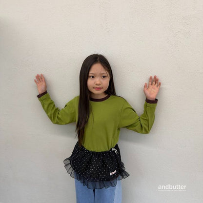 【予約】 Candy Color T-Shirt / andbutter(S-JM)