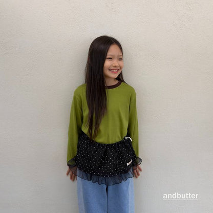 【予約】 Candy Color T-Shirt / andbutter(S-JM)