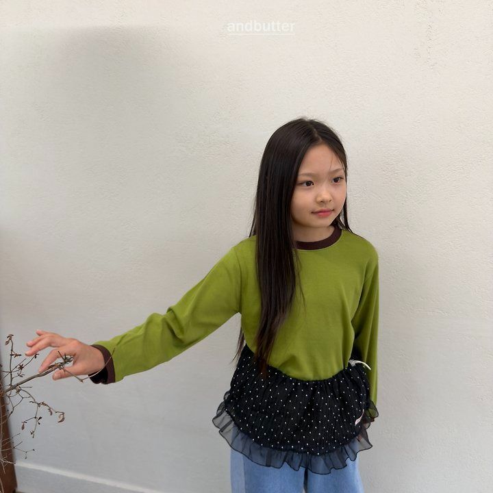 【予約】 Candy Color T-Shirt / andbutter(S-JM)