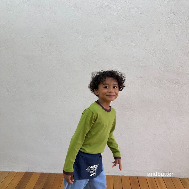 【予約】 Candy Color T-Shirt / andbutter(S-JM)