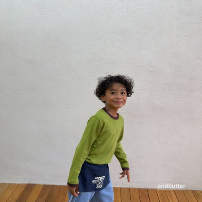 【予約】 Candy Color T-Shirt / andbutter(S-JM)