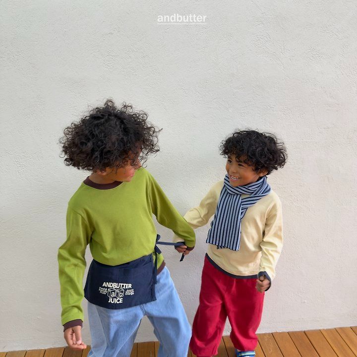 【予約】 Candy Color T-Shirt / andbutter(S-JM)