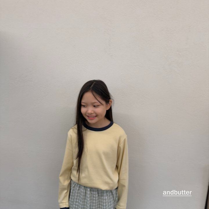 【予約】 Candy Color T-Shirt / andbutter(S-JM)