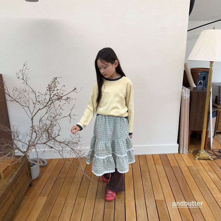 【予約】 Candy Color T-Shirt / andbutter(S-JM)