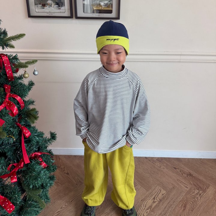 【予約】border half polo T  / owa (S-JL)  단반폴라티